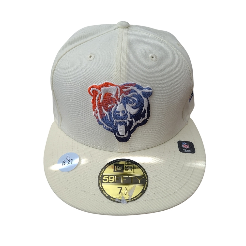 New Era Cream and Blue Bears Hat